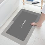 Soft Diatomaceous Earth Bathroom Mats