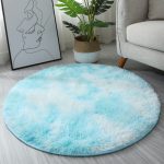 INS Home Tie-Dye Gradient Round Rug