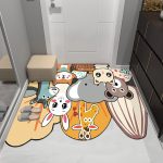 Cartoon Entry Household Floor Mat Entry Door Mat (Animal Paradise)